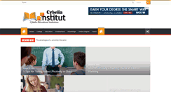Desktop Screenshot of cybelia-institut.com