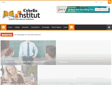 Tablet Screenshot of cybelia-institut.com